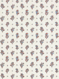 Scalamandre Calico Ruby Peacock Wallcovering