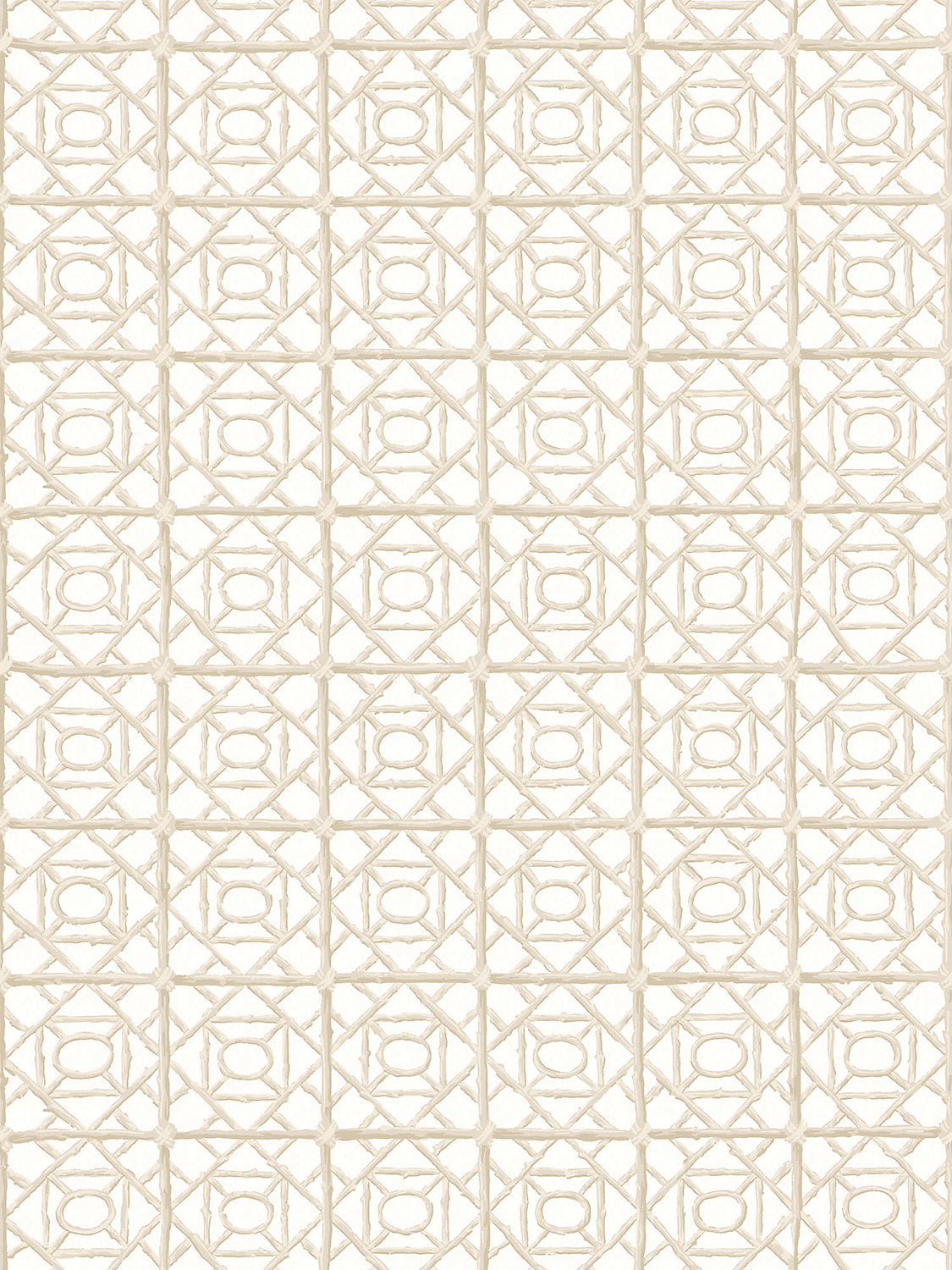 Scalamandre Ormond Fret Buttercream Wallcovering