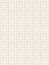 Scalamandre Ormond Fret Buttercream Wallcovering