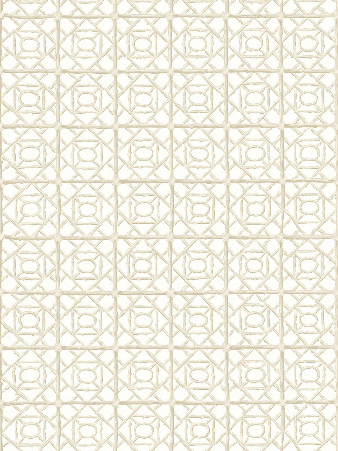 Scalamandre Ormond Fret Oak Wallcovering