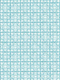 Scalamandre Ormond Fret Aquamarine Wallcovering