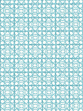 Scalamandre Ormond Fret Aquamarine Wallcovering