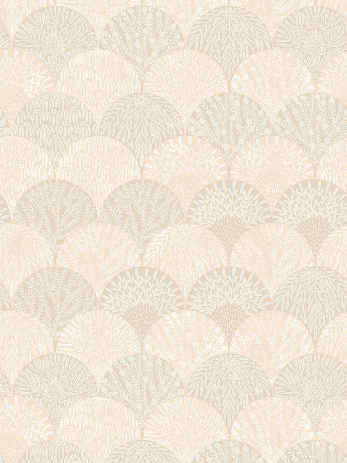 Scalamandre Herb Garden Parchment Wallcovering