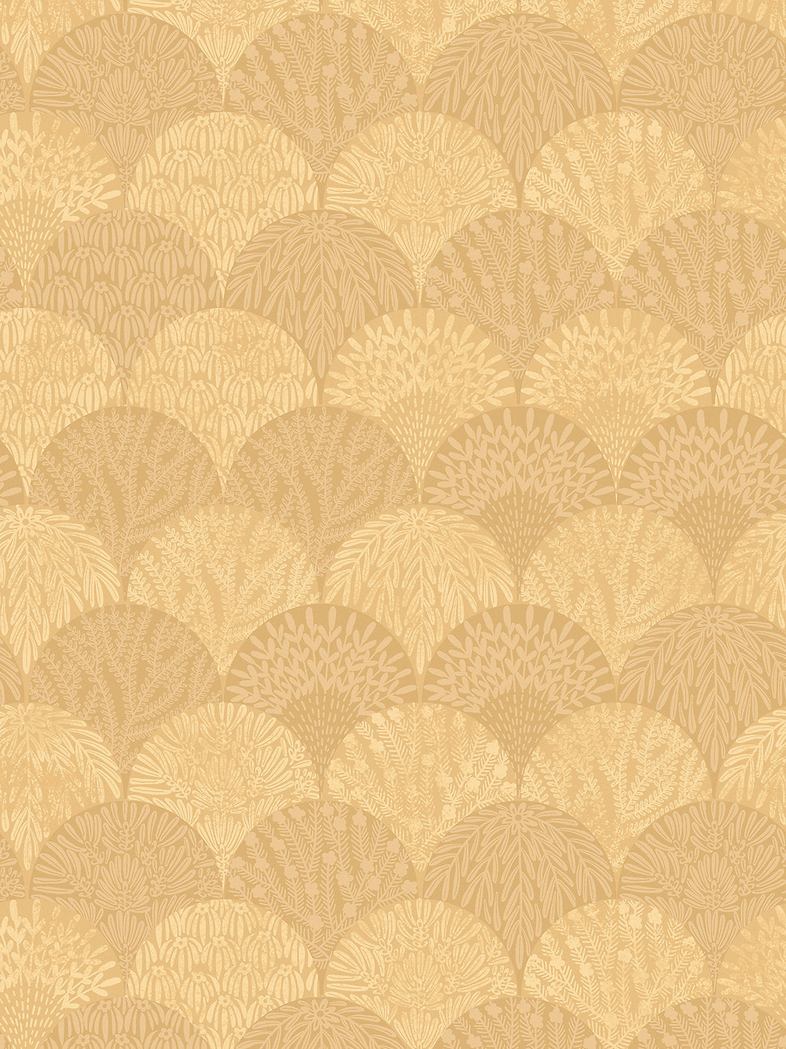 Scalamandre Herb Garden Goldenrod Wallcovering