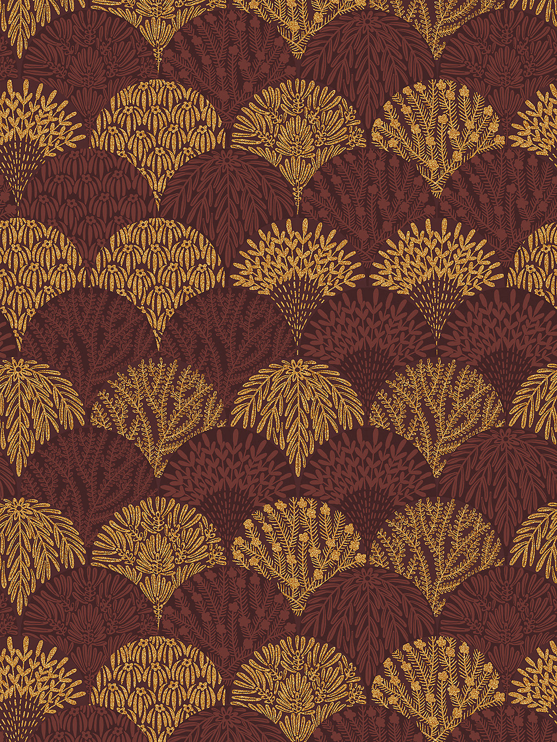 Scalamandre Herb Garden Port Wallcovering