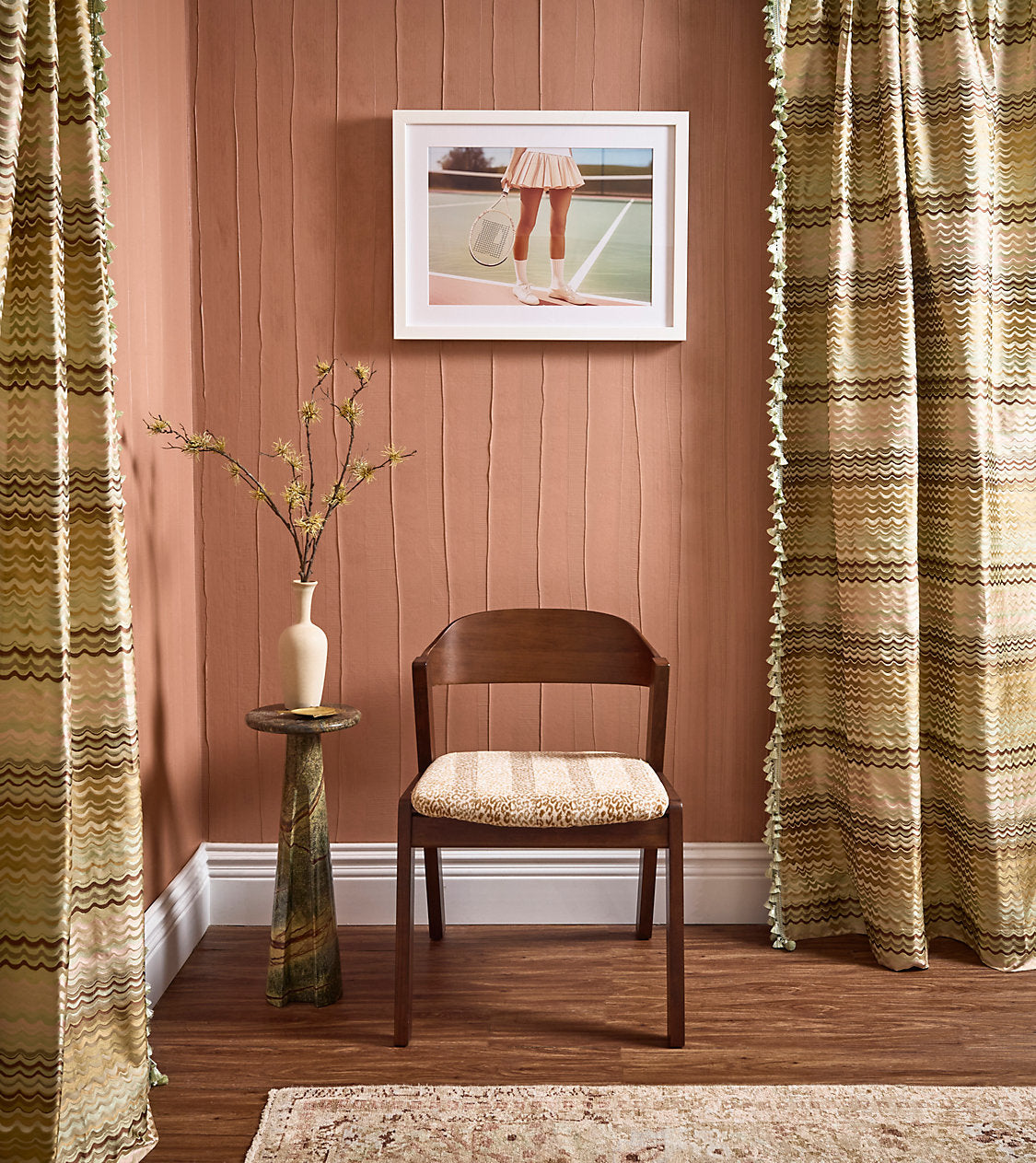 by yard Scalamandre Corbet Oatmeal Light Brown Ivory Animal Skin Velvet Cotton SC 0001 26423 MSRP USD 688/Y