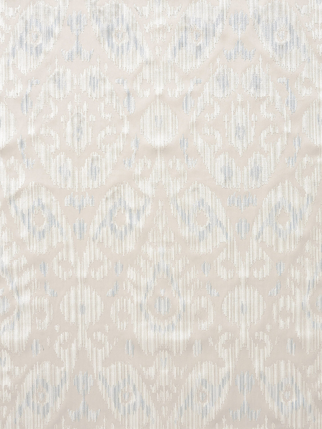 Special Order Scalamandre Tashkent Velvet Cloud Ikat Beige Cotton Viscose MSRP USD624/y