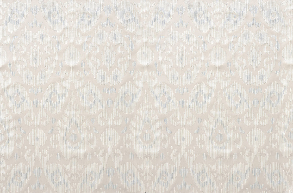 Special Order Scalamandre Tashkent Velvet Cloud Ikat Beige Cotton Viscose MSRP USD624/y