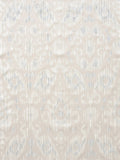 Special Order Scalamandre Tashkent Velvet Cloud Ikat Beige Cotton Viscose MSRP USD624/y