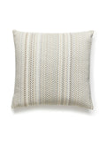 Scalamandre Arrow Stripe 22 X 22 - Sand Dune Decorative Pillow