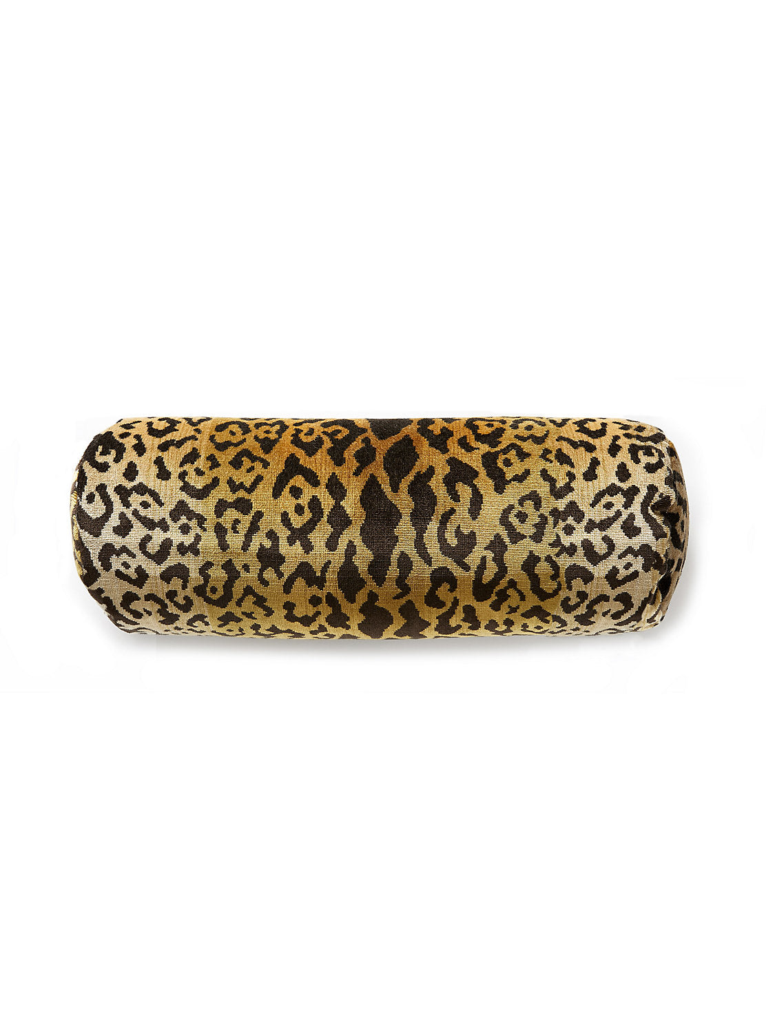 Scalamandre Leopardo 21 X 7 - Ivory, Gold & Black Decorative Pillow