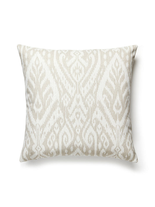 Scalamandre Borneo Ikat Outdoor 22 X 22 - Linen Decorative Pillow