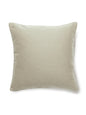 Scalamandre Dapper Flannel 22 X 22 - Eggshell Decorative Pillow