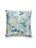 Scalamandre Dragon Dance 22 X 22 - Summer Sage Decorative Pillow