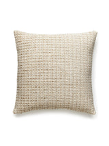 Scalamandre Highland Chenille 22 X 22 - Oatmilk Decorative Pillow