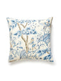 Scalamandre Kelmescott Hand Block 22 X 22 - Porcelain Decorative Pillow