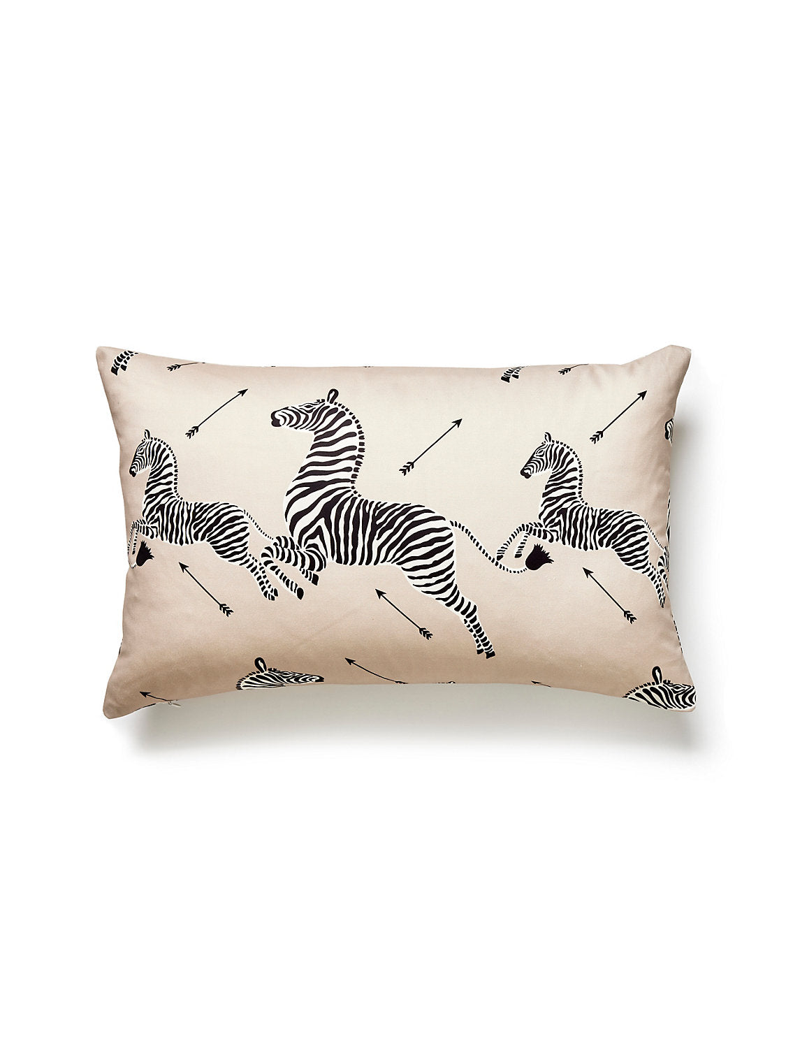 Scalamandre Zebras Petite 14 X 22 - Sand Decorative Pillow