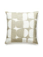 Scalamandre Rift Linen Print 22 X 22 - Driftwood Decorative Pillow