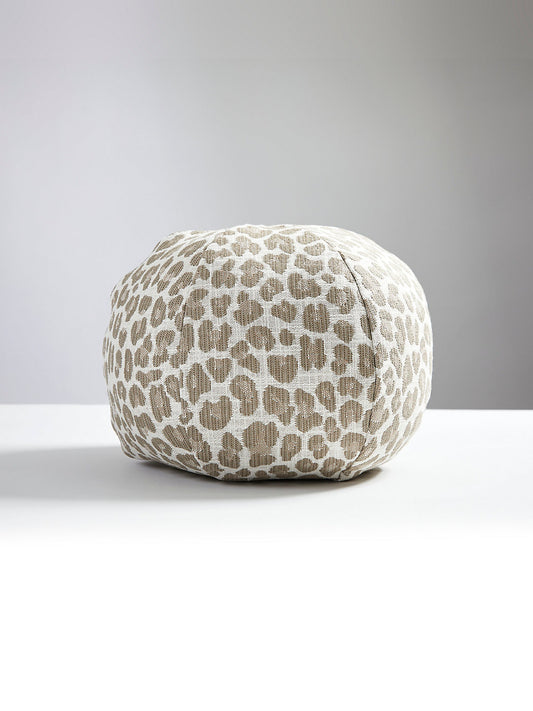 Scalamandre Backyard Bengal Outdoor 12 DIA - Limestone Decorative Pillow
