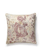 Scalamandre Dragon Tableau 22 X 22 - Winter Rose Decorative Pillow