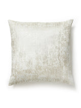 Scalamandre Tesoro Velvet 22 X 22 - Moonbeam Decorative Pillow