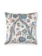 Scalamandre Fleurs Tropicales 22 X 22 - Water's Edge Decorative Pillow