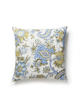 Scalamandre Met Palampore 22 X 22 - Sky and Sunlight Decorative Pillow