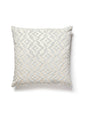 Scalamandre Echo Velvet 22 X 22 - Cloud Decorative Pillow