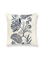 Scalamandre Annelise Embroidery 22 X 22 - Porcelain Decorative Pillow
