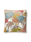 Scalamandre Sea of Trees 22 X 22 - Sunrise Decorative Pillow