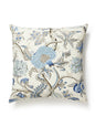 Scalamandre Pondicherry Linen Print 24 X 24 - Delft Decorative Pillow