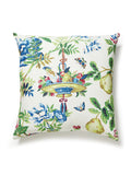 Scalamandre Shantung Garden 24 X 24 - Bloom Decorative Pillow