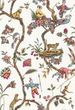 Scalamandre Chinoise Exotique White Wallcovering