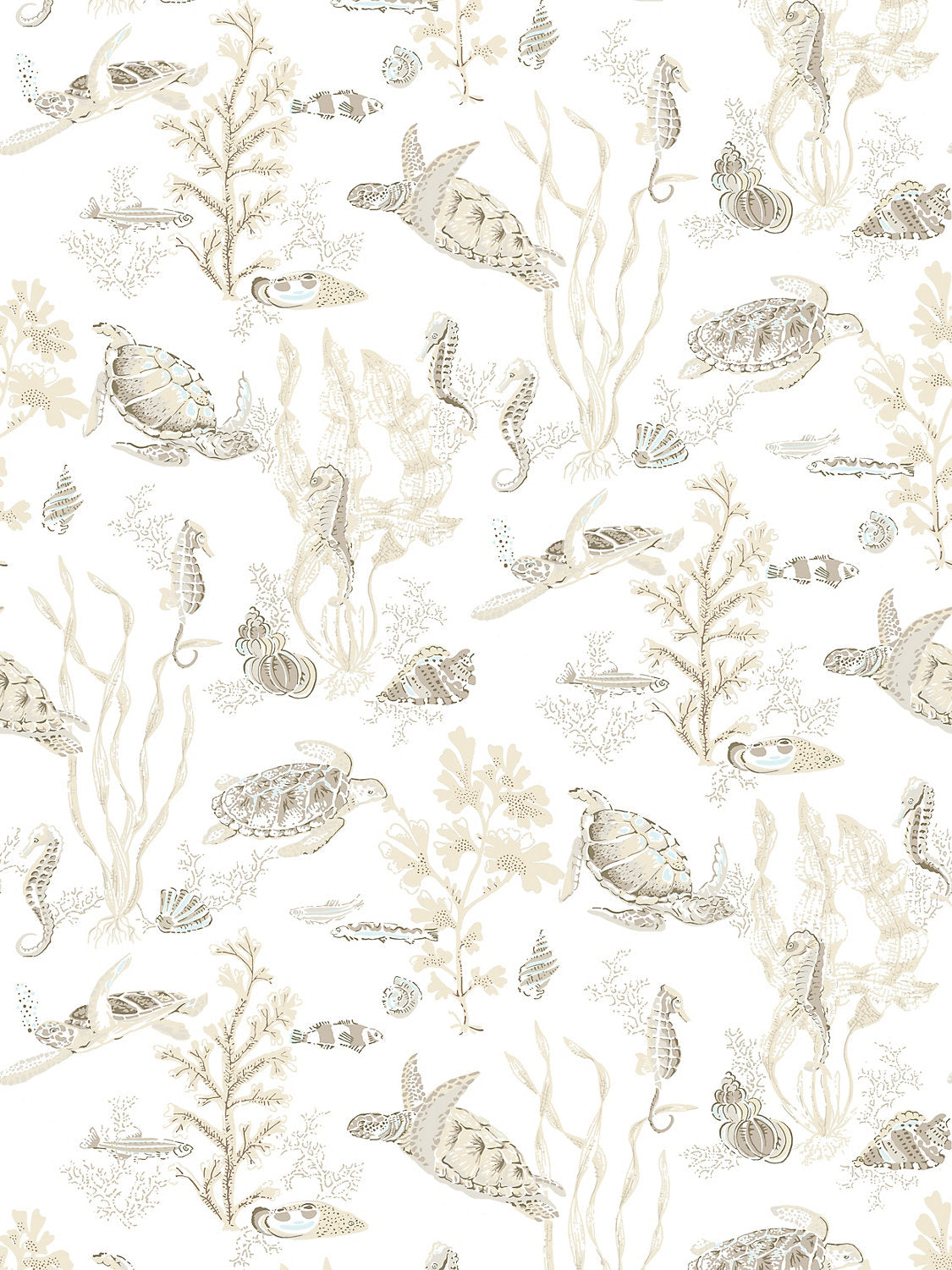 Scalamandre Garparilla Vinyl II Sand Wallcovering