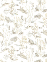 Scalamandre Garparilla Vinyl II Sand Wallcovering