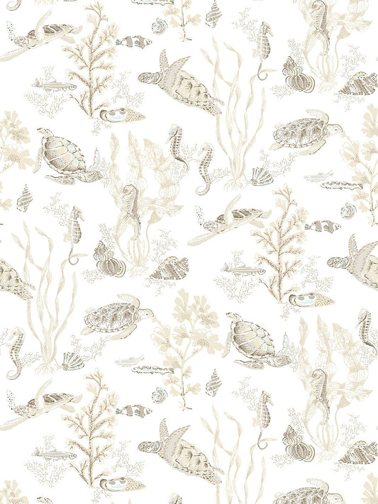 Scalamandre Garparilla Vinyl II Sand Wallcovering