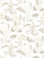 Scalamandre Garparilla Vinyl II Sand Wallcovering
