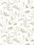 Scalamandre Garparilla Vinyl II Sand Wallcovering
