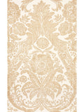 Scalamandre Luciana Damask Print Sand Wallcovering