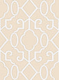 Scalamandre Ming Fretwork Alabaster Wallcovering