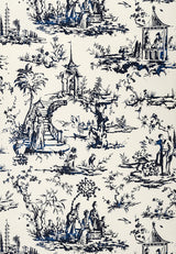 Scalamandre Summer Palace Porcelain Wallcovering