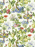Scalamandre Shantung Garden Bloom Wallcovering