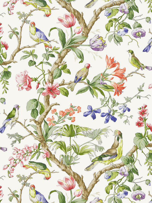 Scalamandre Belize Ivory Wallcovering