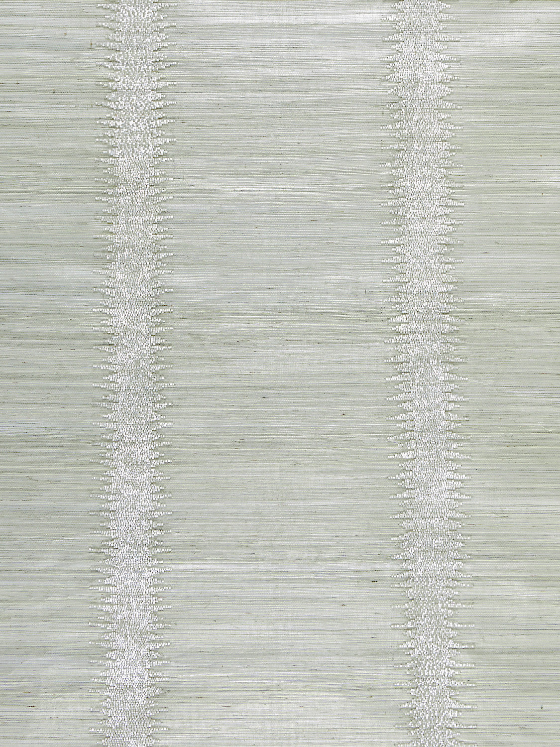 Scalamandre Veronica Beaded Grasscloth Glacier Wallcovering