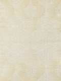 Scalamandre Taj Embroidered Sisal Chai Wallcovering