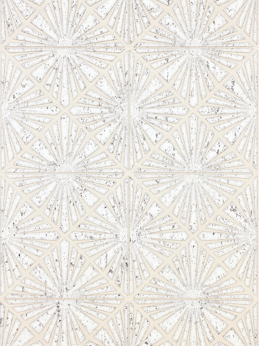 Scalamandre Milan Diamond Grasscloth Parchment Wallcovering