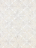 Scalamandre Milan Diamond Grasscloth Parchment Wallcovering