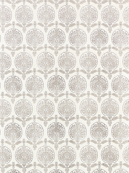 Scalamandre Karanfil Block Print Birch Wallcovering