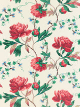 Scalamandre Isadora Red Multi Wallcovering