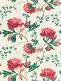 Scalamandre Isadora Red Multi Wallcovering